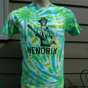 Late 1990s Jimi Hendrix Shirt (C) Licensed by Roach 1974 * Mens Small (40)